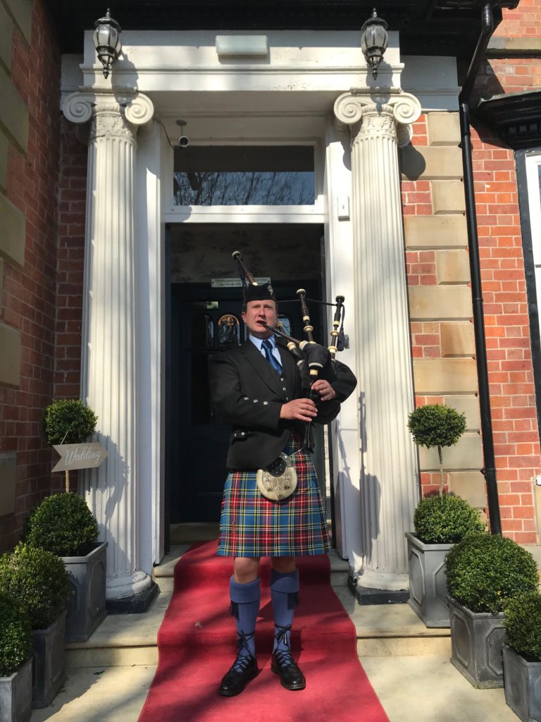 Scottish Bagpipes for Weddings in Wigan Malcolm Smith