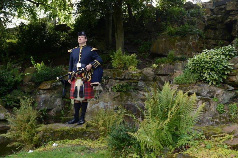 Funeral Bagpiper Malcolm Smith Traditional Scottish Bagpiper