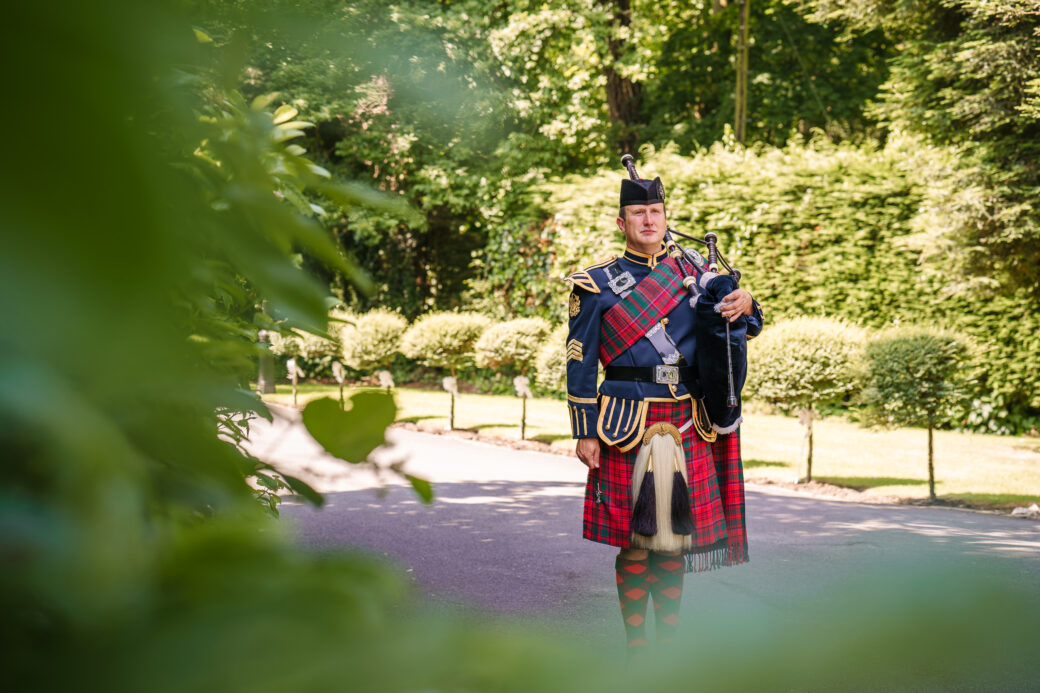 Bagpiper for online hire